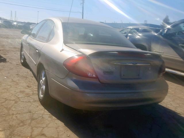 1FAFP55S93A224207 - 2003 FORD TAURUS SES BROWN photo 3