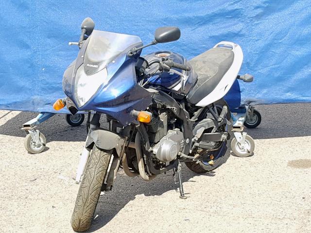 VTTGM51A862100140 - 2006 SUZUKI GS500 FK BLUE photo 2