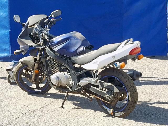 VTTGM51A862100140 - 2006 SUZUKI GS500 FK BLUE photo 3