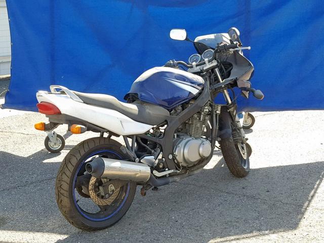 VTTGM51A862100140 - 2006 SUZUKI GS500 FK BLUE photo 4