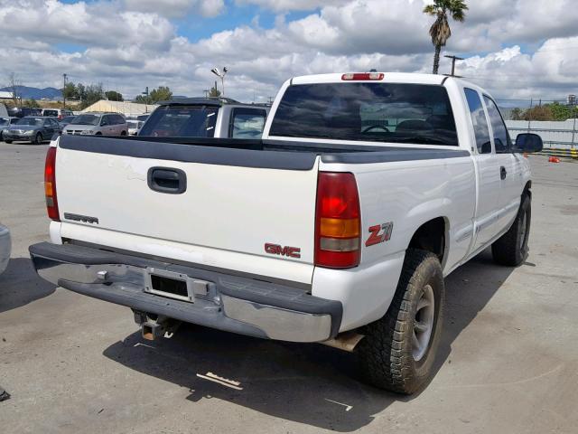 2GTEK19T7X1529740 - 1999 GMC NEW SIERRA WHITE photo 4