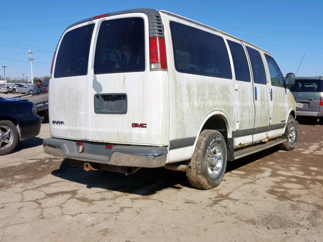 1GJHG35G111160799 - 2001 GMC SAVANA G35 WHITE photo 4