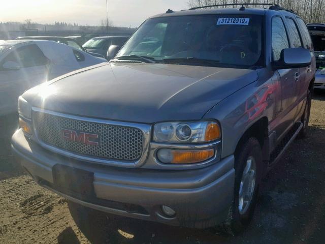 1GKEK63U13J152647 - 2003 GMC YUKON DENA SILVER photo 2