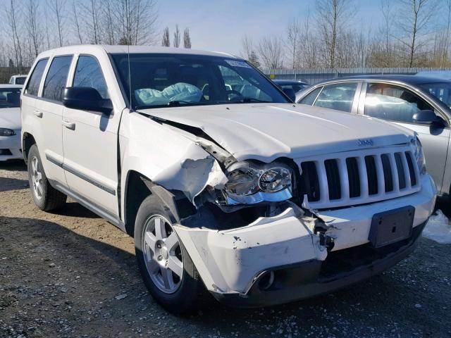 1J8GR48K28C241949 - 2008 JEEP GRAND CHER WHITE photo 1