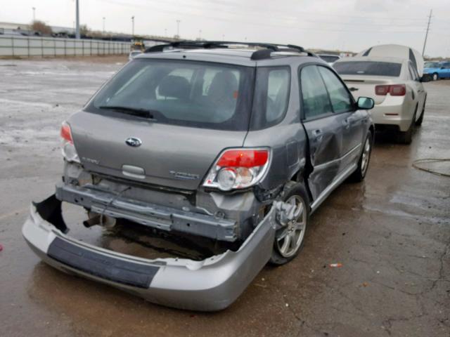 JF1GG63607H814499 - 2007 SUBARU IMPREZA OU SILVER photo 4