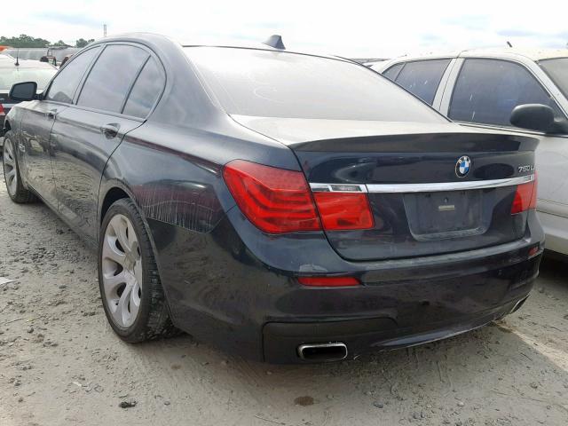 WBAKB8C51ACY63217 - 2010 BMW 750 LI BLACK photo 3