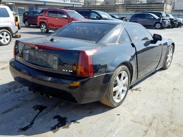 1G6YV34A455602597 - 2005 CADILLAC XLR BLACK photo 4