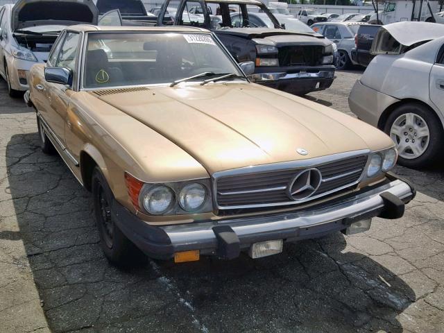 WDBBA45A0EA008596 - 1984 MERCEDES-BENZ 380 SL TAN photo 1