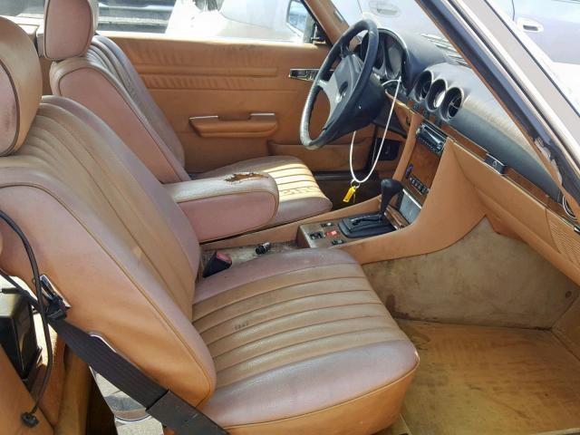 WDBBA45A0EA008596 - 1984 MERCEDES-BENZ 380 SL TAN photo 5