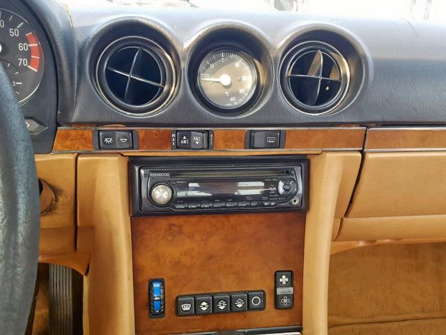 WDBBA45A0EA008596 - 1984 MERCEDES-BENZ 380 SL TAN photo 9