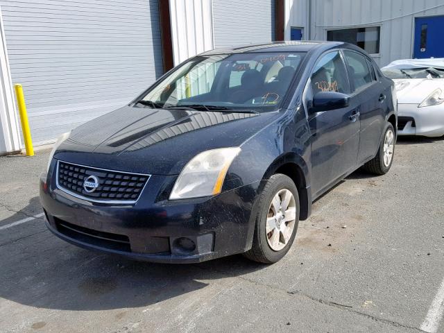 3N1AB61E27L617394 - 2007 NISSAN SENTRA 2.0 BLACK photo 2