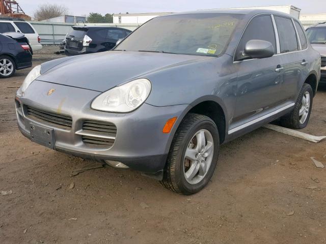 WP1AB29P04LA77223 - 2004 PORSCHE CAYENNE S SILVER photo 2