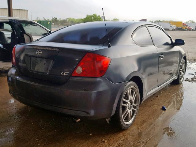 JTKDE177750012447 - 2005 TOYOTA SCION TC გრაფიტი ფოტო 4