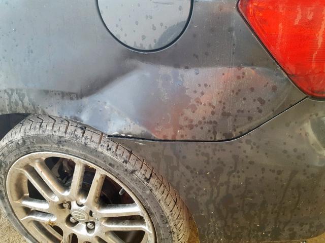 JTKDE177750012447 - 2005 TOYOTA SCION TC გრაფიტი ფოტო 9