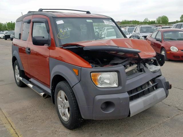 5J6YH27605L024218 - 2005 HONDA ELEMENT EX ORANGE photo 1