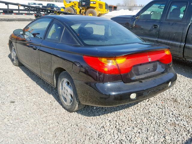 1G8ZR12732Z246806 - 2002 SATURN SC2 BLACK photo 3