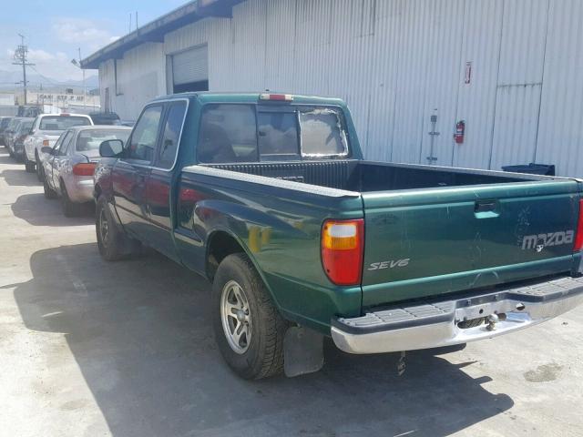 4F4YR16U81TM19357 - 2001 MAZDA B3000 CAB GREEN photo 3