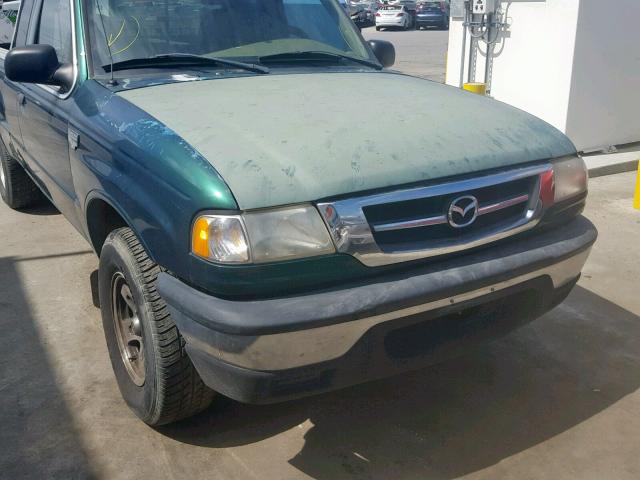 4F4YR16U81TM19357 - 2001 MAZDA B3000 CAB GREEN photo 9