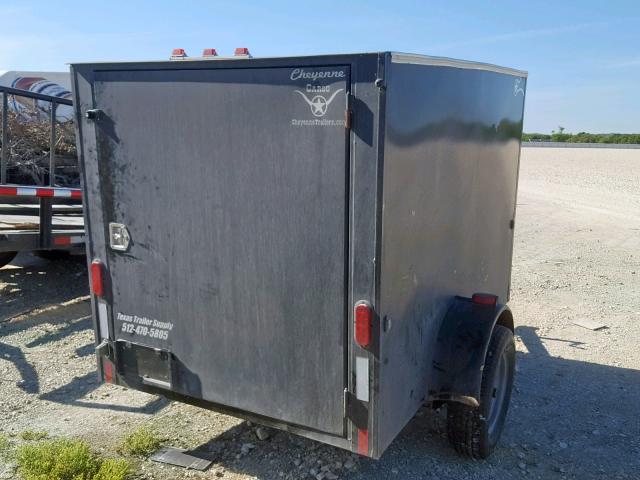 5VNET0812FT133242 - 2015 UTILITY TRAILER BLACK photo 4