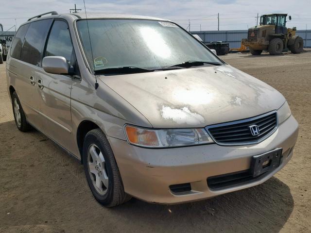 2HKRL186XYH521416 - 2000 HONDA ODYSSEY EX GOLD photo 1