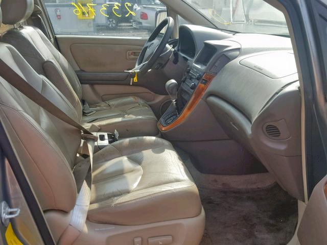 JT6HF10U3Y0121036 - 2000 LEXUS RX 300 GRAY photo 5