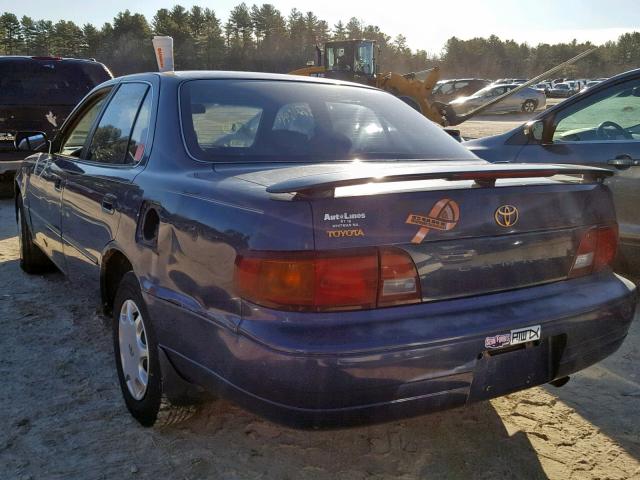 4T1BG12K2TU780519 - 1996 TOYOTA CAMRY DX BLUE photo 3