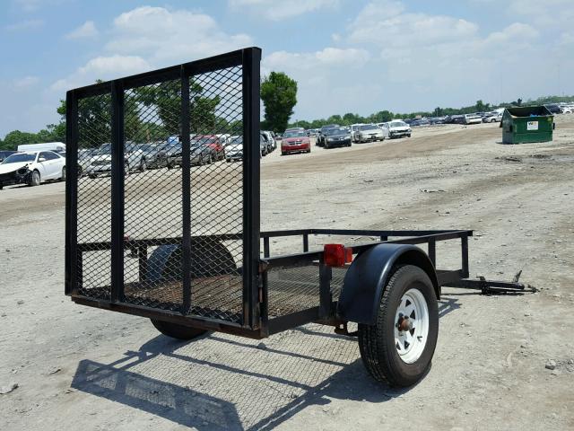 5FEUS08101C003826 - 2001 UTILITY TRAILER BLACK photo 6