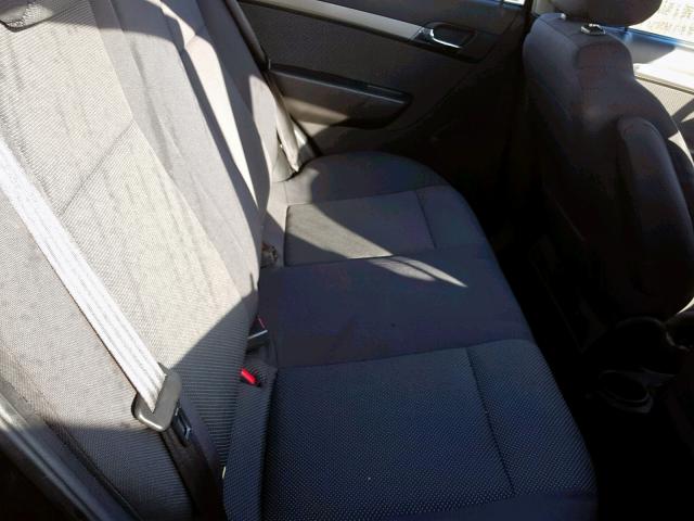 KL1TD566X7B037119 - 2007 CHEVROLET AVEO BASE Қара фото 6