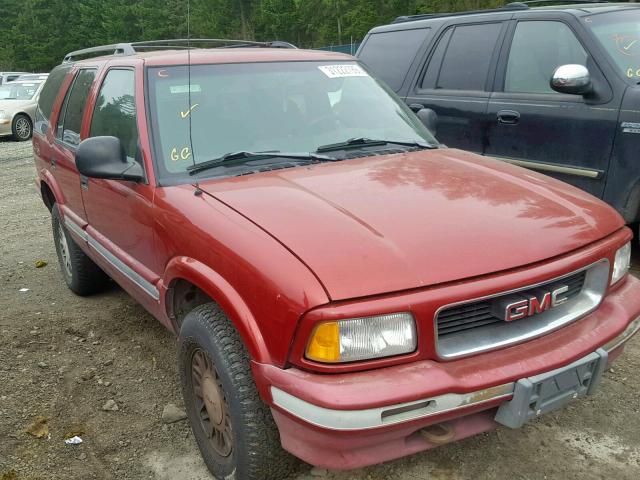 1GKDT13W9V2536959 - 1997 GMC JIMMY RED photo 1