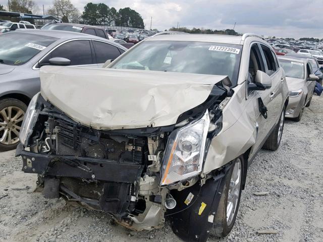 3GYFNDE31ES675534 - 2014 CADILLAC SRX PREMIU TAN photo 2