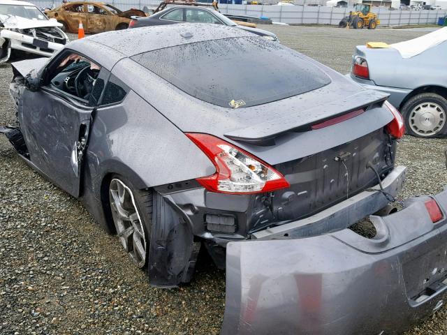 JN1AZ4EHXDM880545 - 2013 NISSAN 370Z BASE SILVER photo 3