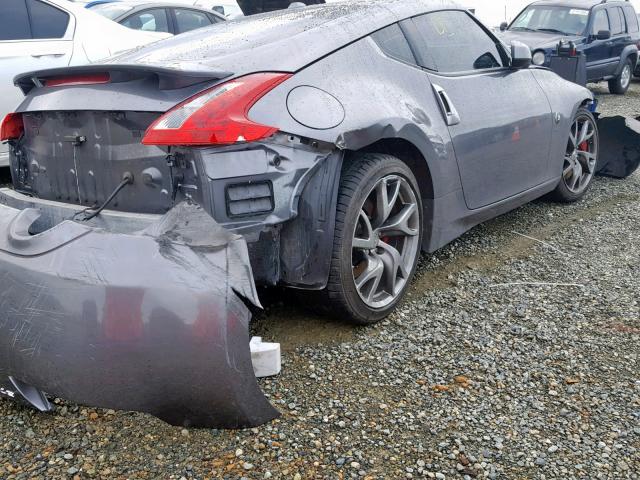 JN1AZ4EHXDM880545 - 2013 NISSAN 370Z BASE SILVER photo 4