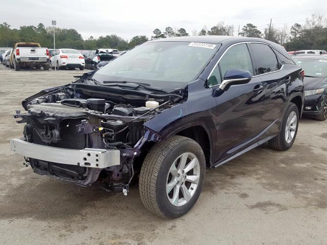 2T2ZZMCA9HC046299 - 2017 LEXUS RX 350 BASE  photo 2