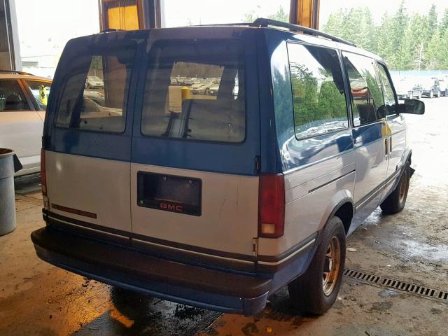 1GKEL19W0PB537450 - 1993 GMC SAFARI XT BLUE photo 4