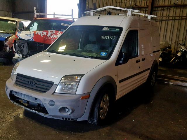 NM0LS7AN0DT139931 - 2013 FORD TRANSIT CO WHITE photo 2