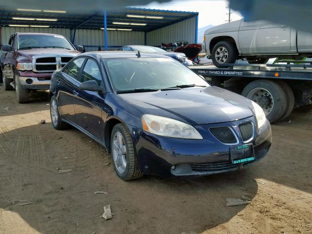 1G2ZH57NX84296538 - 2008 PONTIAC G6 GT BLUE photo 1