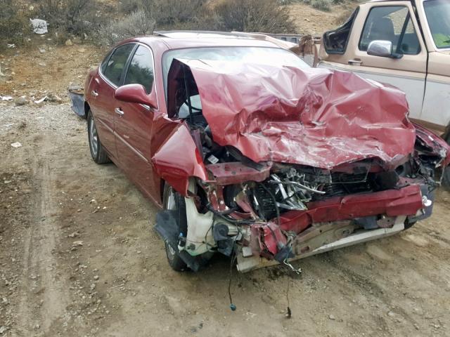 2G4WD582591136929 - 2009 BUICK LACROSSE C RED photo 1