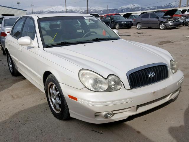 KMHWF25S33A813843 - 2003 HYUNDAI SONATA GL WHITE photo 1