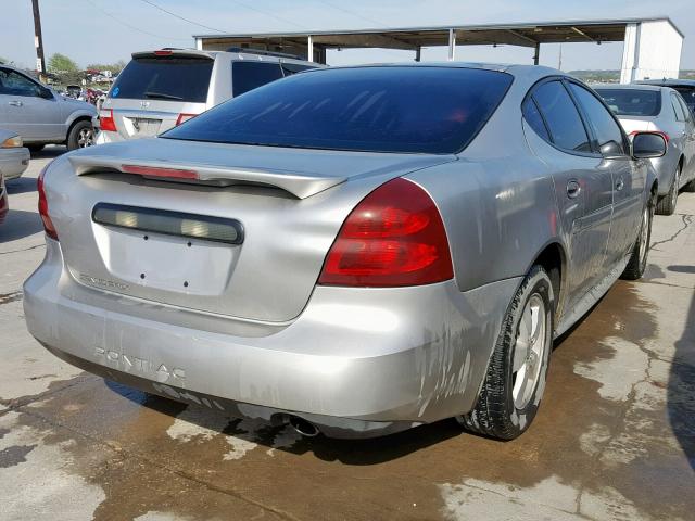 2G2WP552361259418 - 2006 PONTIAC GRAND PRIX SILVER photo 4