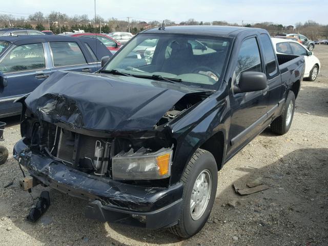 1GCCS199888121497 - 2008 CHEVROLET COLORADO BLACK photo 2