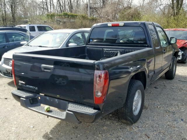 1GCCS199888121497 - 2008 CHEVROLET COLORADO BLACK photo 4