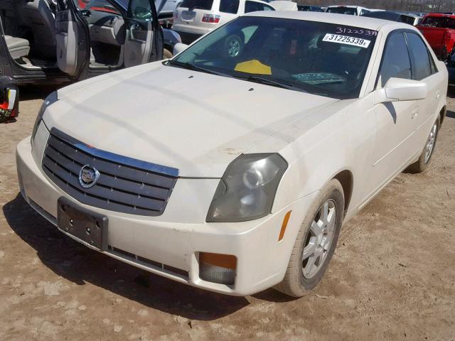 1G6DP567050206007 - 2005 CADILLAC CTS HI FEA WHITE photo 2