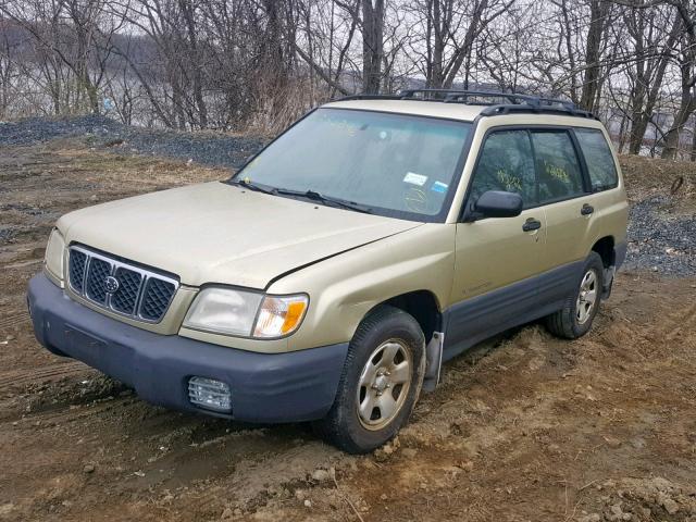 JF1SF63531H738031 - 2001 SUBARU FORESTER L GRAY photo 2