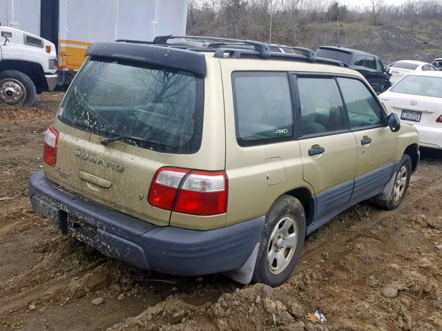 JF1SF63531H738031 - 2001 SUBARU FORESTER L GRAY photo 4