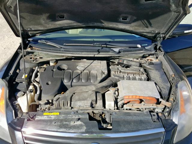 1N4CL21E97C237966 - 2007 NISSAN ALTIMA HYB BLACK photo 7