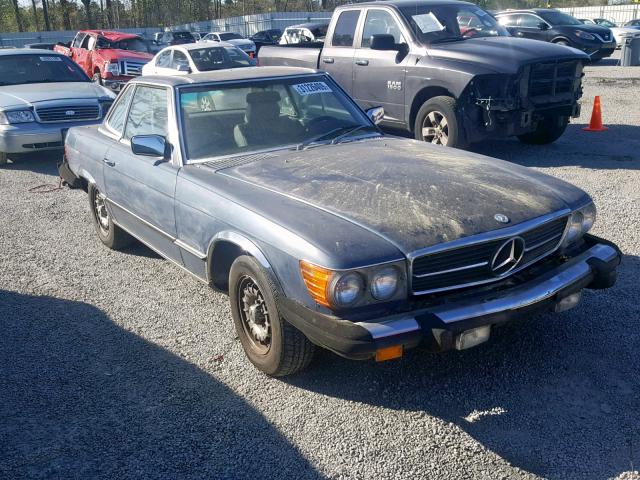 WDBBA45A9EA003882 - 1984 MERCEDES-BENZ 380 SL BLUE photo 1