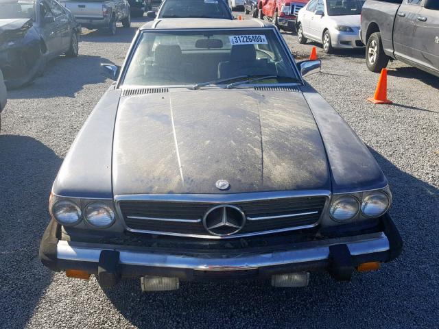 WDBBA45A9EA003882 - 1984 MERCEDES-BENZ 380 SL BLUE photo 9