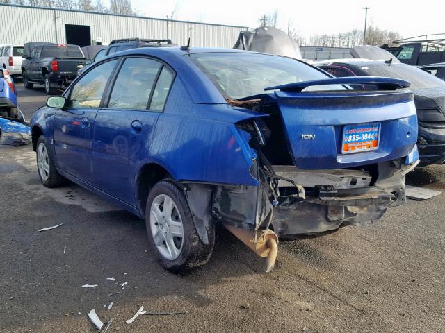 1G8AJ55F06Z122786 - 2006 SATURN ION LEVEL 蓝色 照片 3