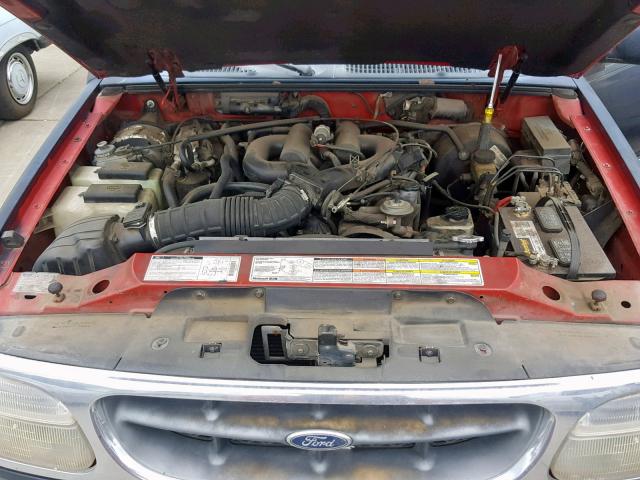 1FMZU34E4XZB22915 - 1999 FORD EXPLORER BLACK photo 7