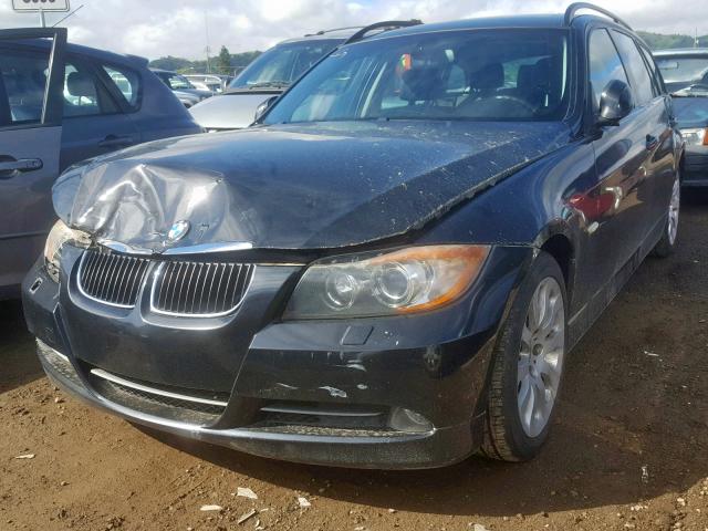 WBAVT73588FZ38055 - 2008 BMW 328 XIT BLACK photo 2